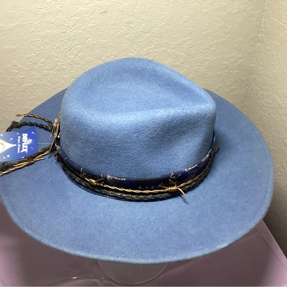 Custom Renegade Blue Wide Brim Hat main image 8